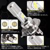 HS1 Shared LED Motorcycle Headlight Hi/Lo Vehicle Inspection Compatible, Ultra