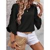 BITCED Women's Fashion Casual O-Neck 1/2 Sleeves Blouses & Shirts