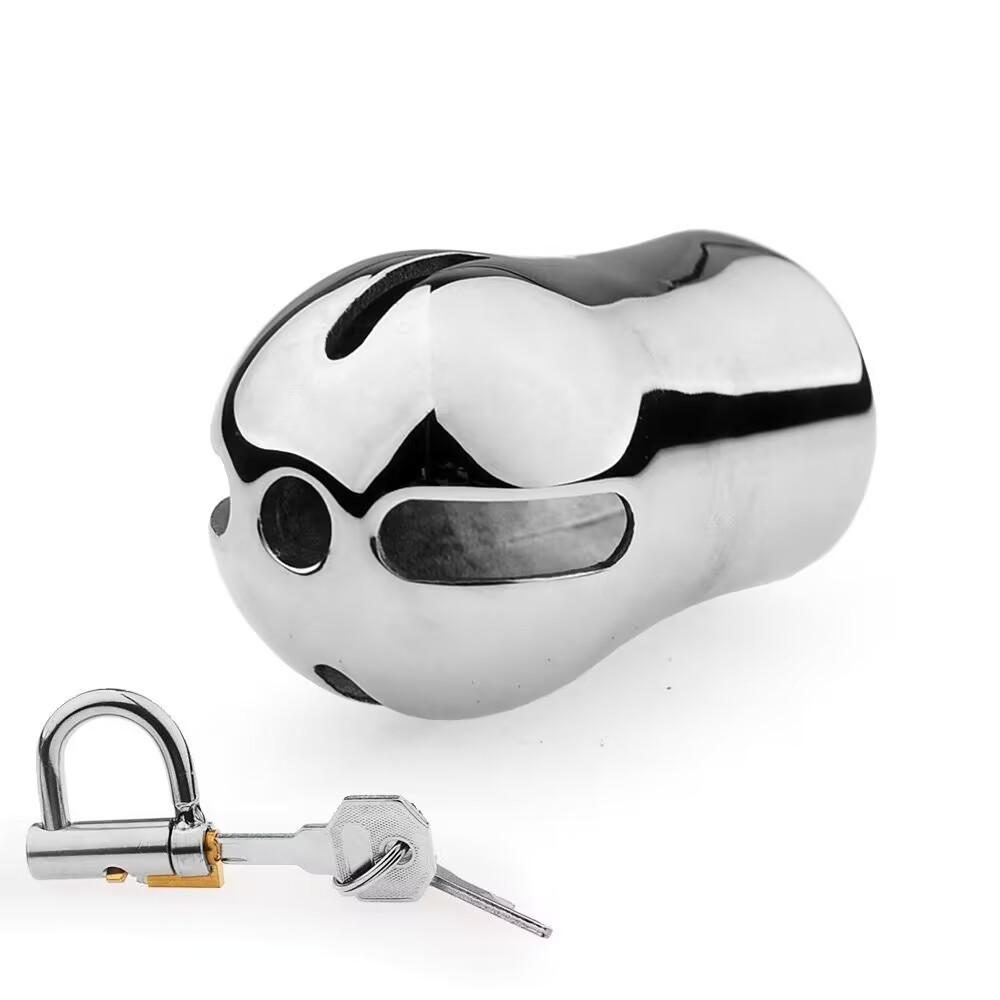 Adult Sex Toys SM Toys Simple out Wear Chastity Lock Turtle Head Lock Toys 2023