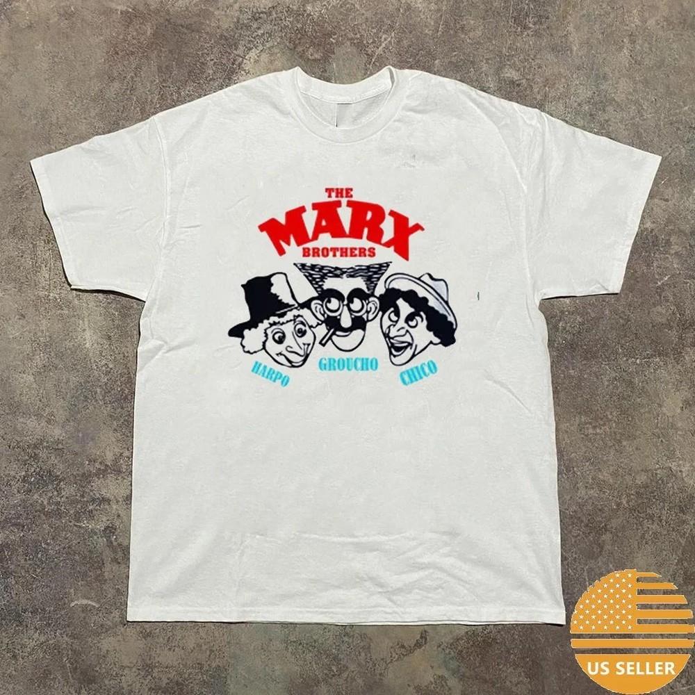 The Marx Brothers Gift FOr Fan White Cotton Full Size S-5XL FF305 Unisex T-Shirt XXXXL