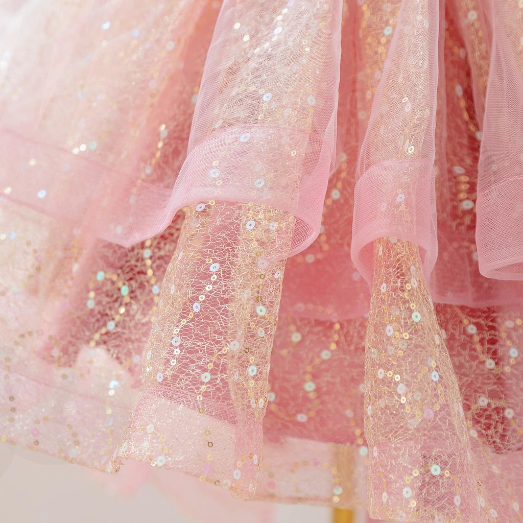 3-8Y Christmas Dress Newborn Baptism Wedding Dress for Baby Girl First Birthday Party Wear Toddler Girl Christening Gown Clothes AT6012