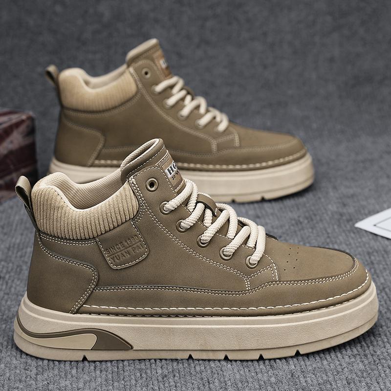 

Новые мужские классические модные низкие кроссовки для скейтбординга на толстой подошве, удобные кроссовки для баскетбола на мягкой подошве 44 хаки