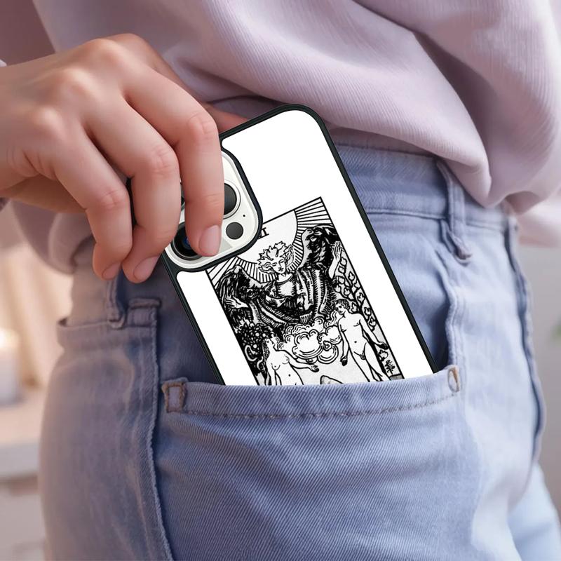 The Lovers VI Tarot Card Phone Case For iPhone 17 Air 15 16e 14 13 Pro Max Coque 12 11 Pro Max PLUS Cover