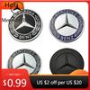 Naklejka Samochodowa AMG W220 Dla Benz Nowy Dla Benz Dla Mercedes-Benz Logo Samochodu Emblemat na Maskę Silnika Płaska Metalowa Odznaka Akcesoria Dla