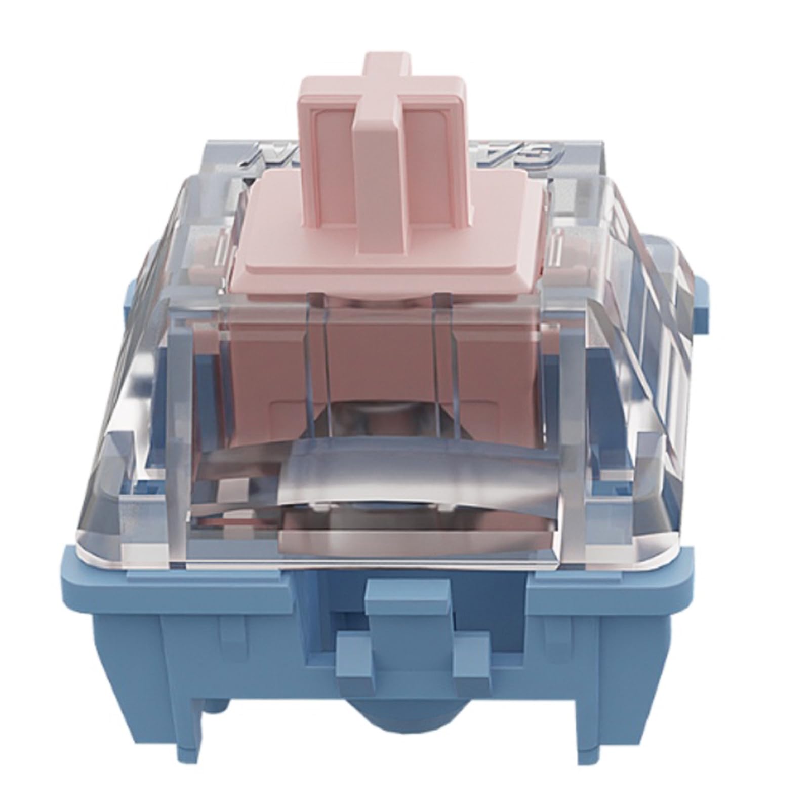 

DRAOZA GATERON Melodic Clicky 5 Pin 60gf Switches for MX Mechanical Keyboards Switches, Switches, Pre-lubricated (36 Pieces) рожевий