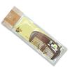 Mandarin Ducks Hand-Painted Peach Wood Hair Comb for Daily Use