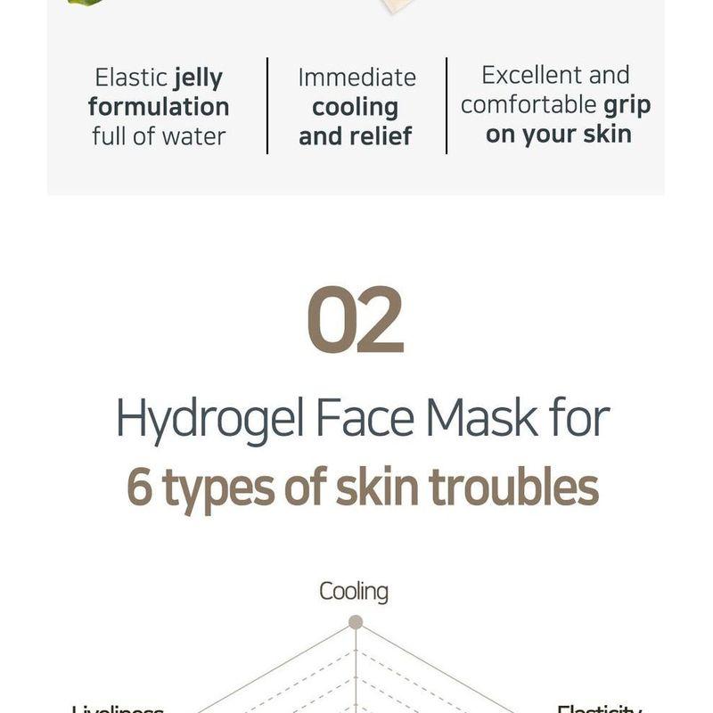 PETITFEE - Gold & Snail Hydrogel Mask Pack 5pcs