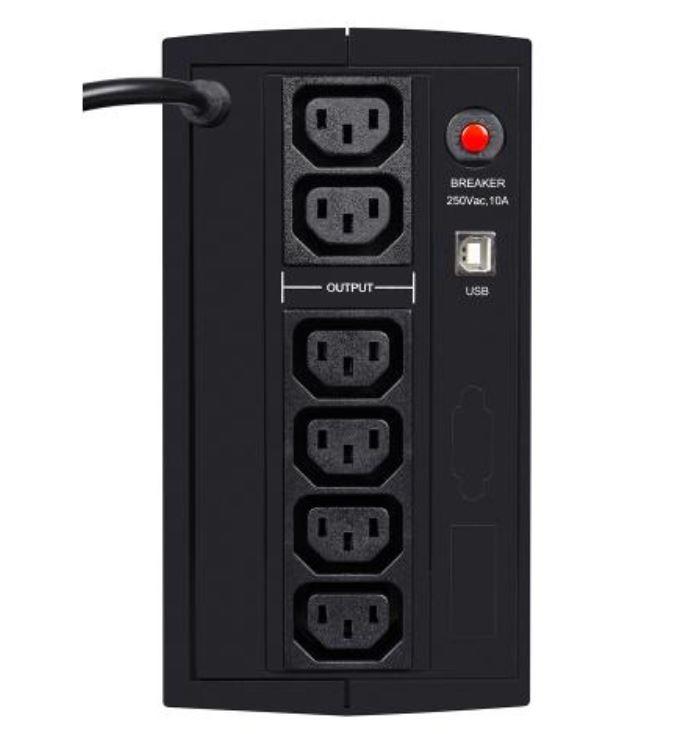 Zasilacz awaryjny UPS Ever DUO Line-Interactive 850 PL AVR USB