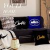 Devil's Island English C-Corteiz Office Cushion Pillowcase Car Cushion Cover45X45CM Lumbar Pillowcase Sofa Pillowcover
