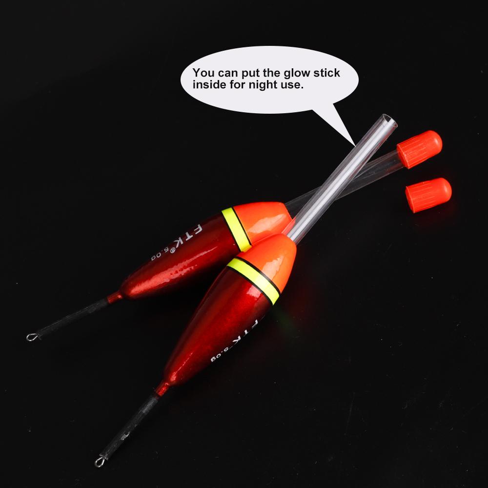 FTK5pcs Fishing Float 13cm-15cm 4g-6g Vertical Buoy For Carp Fishing Accessories Tackle