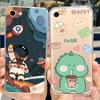 For Apple iPhone SE 2020 Case Stylish Painted Cover Soft Silicone Phone Case For iPHone SE 2022 iPhoneSE 2020 Back Covers Bumper