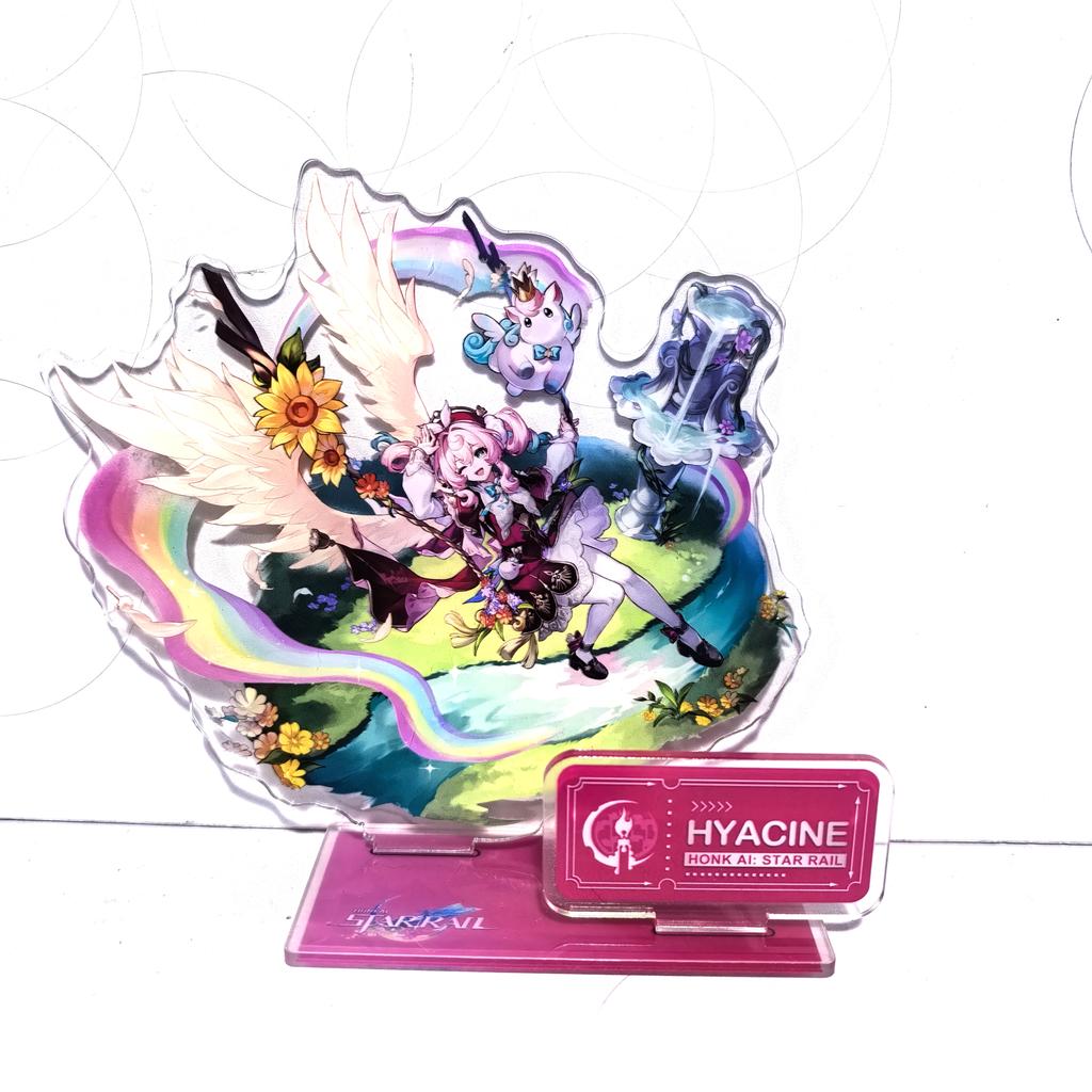 Game Figure Honkai: Star Rail Sunday Jiao Qiu Yunli Firefly Jingliu Acrylic Stand Model Plate Cosplay Anime Keychain Fans Gift