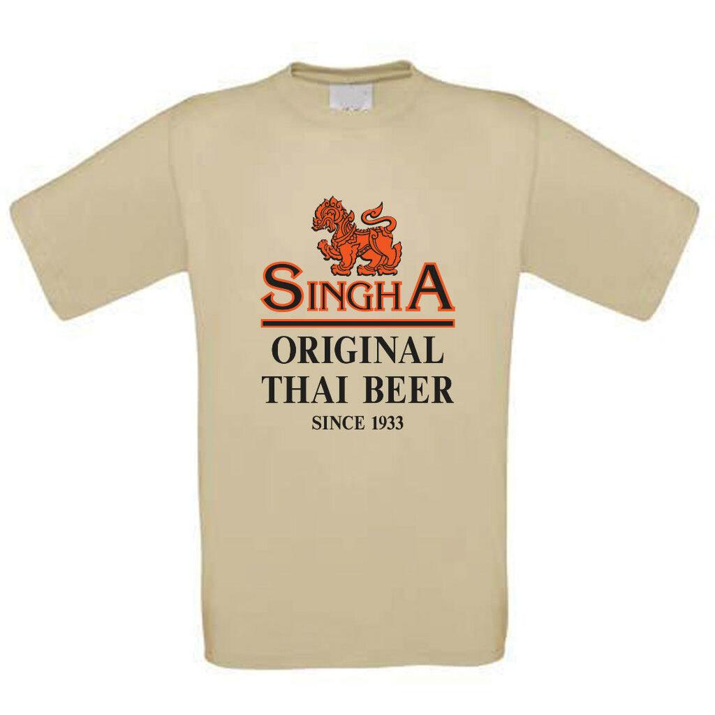 

Футболка Singha Lion Large Original Thai Beer 1933 Muaythai Kickboxing MMA UFC Боевые искусства Хлопок с коротким рукавом Круглый вырез с круглым вырезом Мужчины Женщины Унисекс 5XL