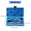 Steel Fuels Injector Seat Cleaning Reamer Kit 6PCS/set High Durability Tool For Effective Automotive Repair Maintenance