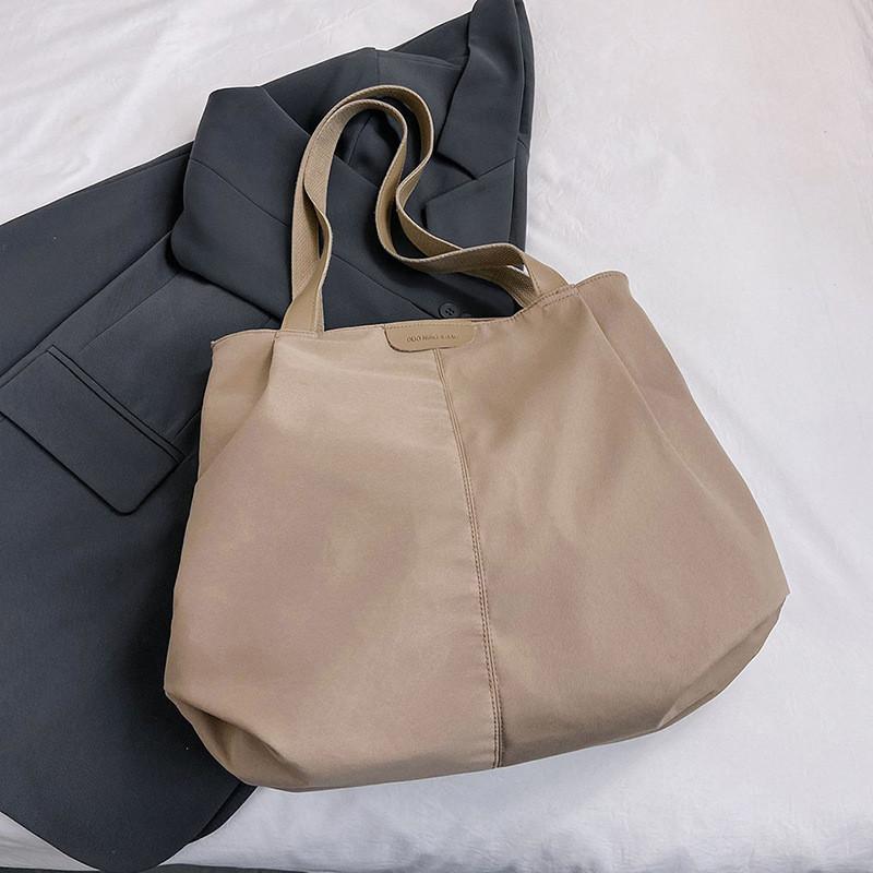 Large Capacity Japanese Style Canvas Tote Bag For Women Ideal For College Classes