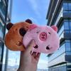 Cute Capybara Coin Pouch Plush Coin Purse Small Storage Bag Cartoon Children's Wallet Personalized Coin Bag Couple Gifts