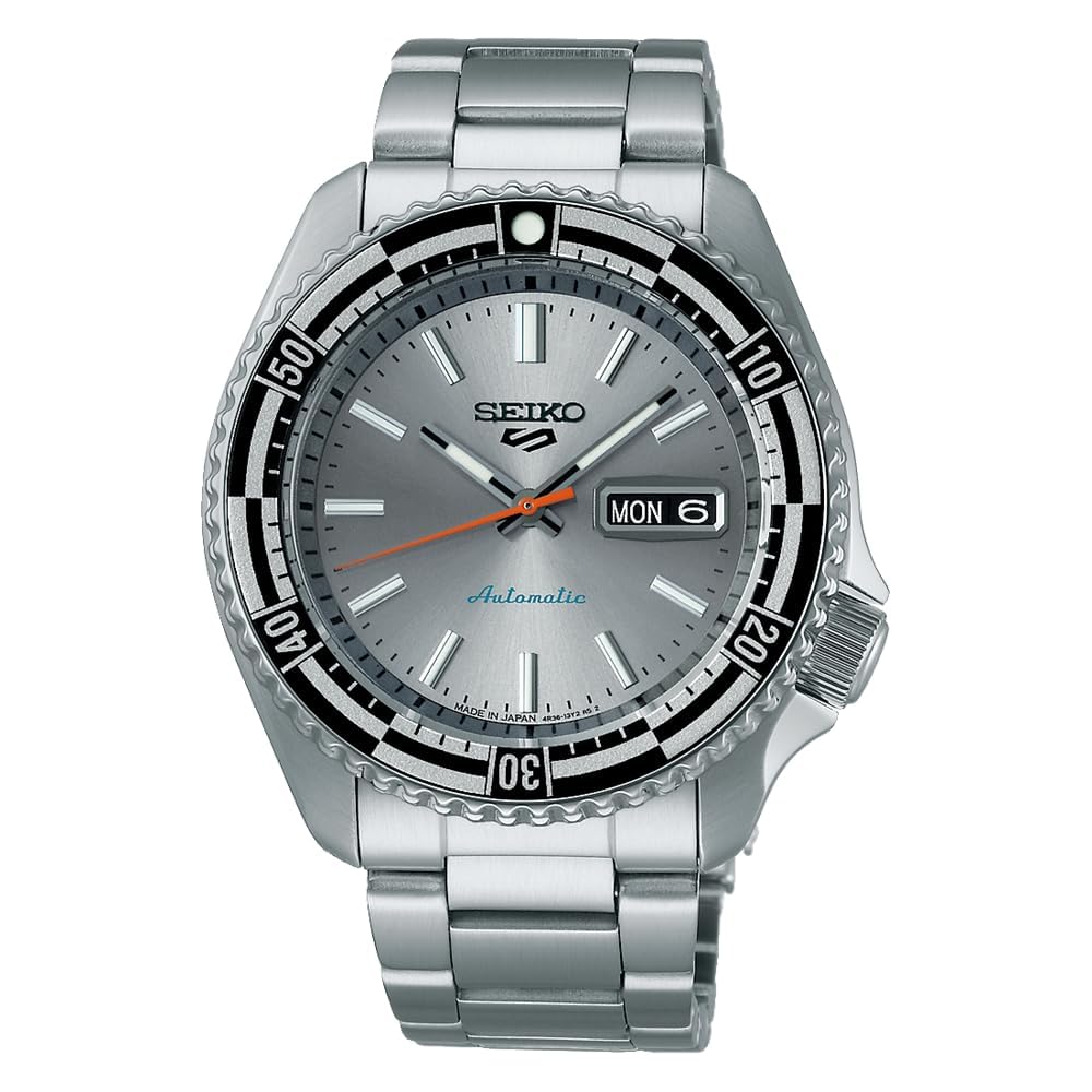 

Seiko Five Sports Retro Color Collection Special Edition Men s Watch SBSA217 Silver