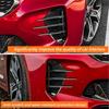 For KIA Stinger 2018-2023 Front Bumper Side Vent Grill Trim Cover Side Fender Covers Fender Exterior Body Kit Stickers