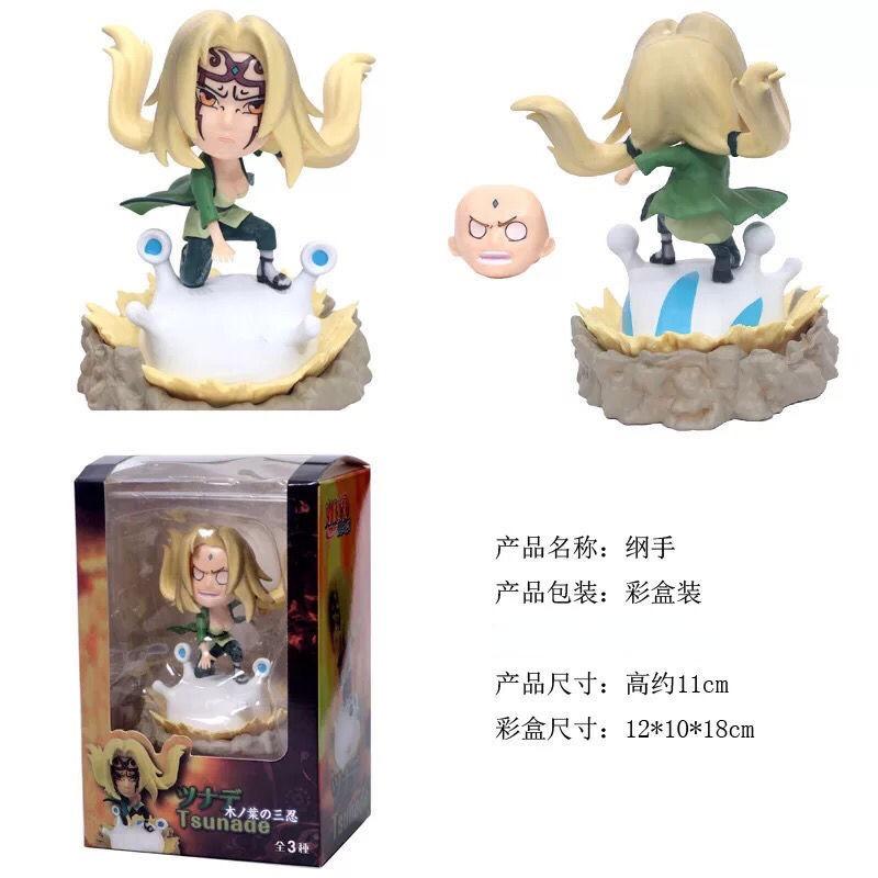 

Наруто Коноха Саннин Джирайя Орочимару Цунаде Экшн-фигурка ПВХ Фигурка Коллекционная модель Настольное украшение Детская игрушка Подарок