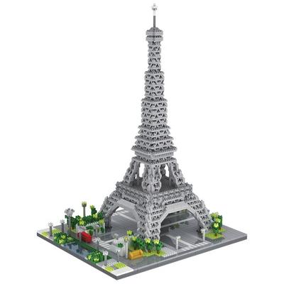 Sky Sunstar Paris Eiffel Tower Nanoblock Weiliyz069, Mixed Colors, Korean Popular Toys