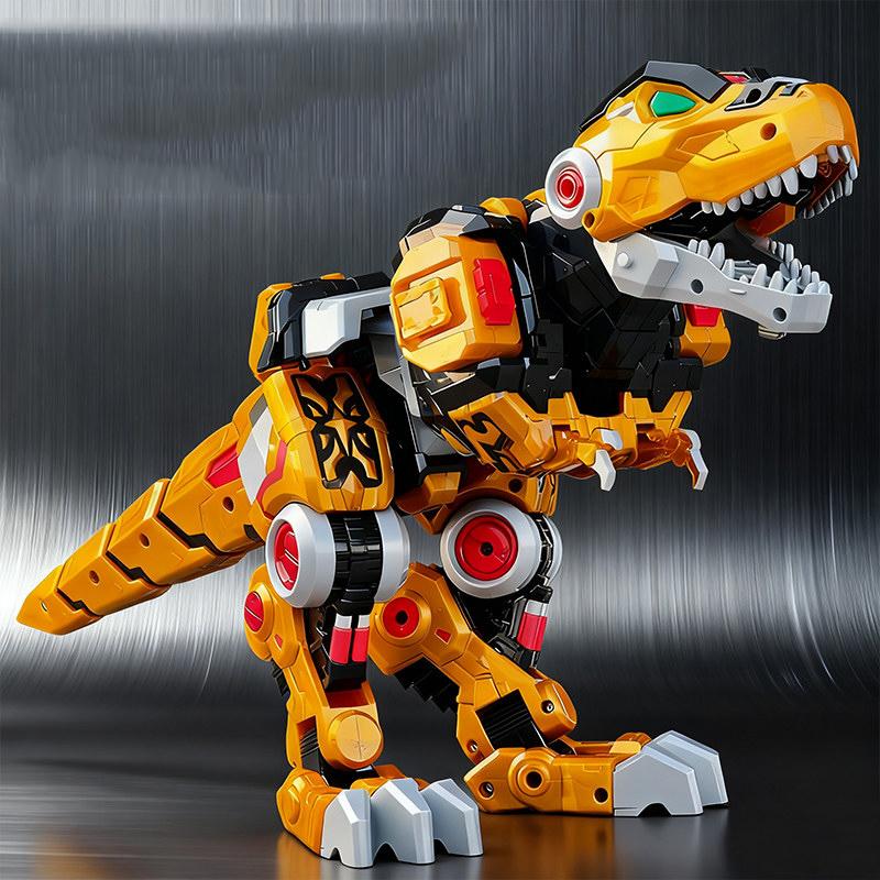 Mini Force 8 Super Dinoid Transform Combined Mecha Miniforce Robot Action Figures Toys Tyrannosaurus Rex Warlord Deformation TOY
