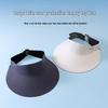 Kid's UPF50+ Sun Visor Hat, Unisex Wide Brim for UV Protection