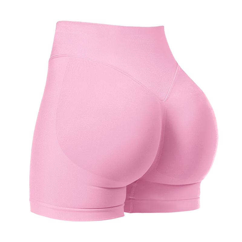 Sports Shorts Summer Women's Peach Hip Lift Sports Yoga Shorts Running Fitness High Elastic Tight Yoga Pants