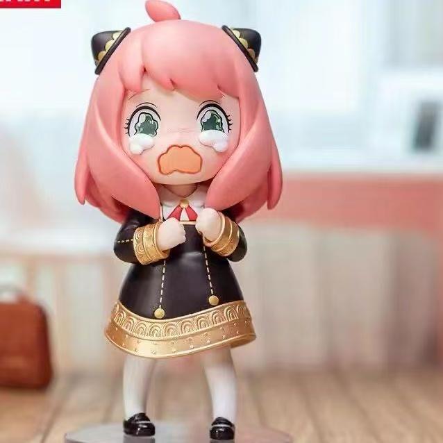 Spy X Family Anya Serie Blind Box Rätselbeutel Mystery Box Spielzeug Puppe Niedliche Anime Figur Schreibtischdekoration Geschenk
