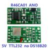 DS18B20 RS485 TTL232 TTL Com UART Temperature Acquisition Sensor Modbus RTU Serial Port Remote Acquisition for Arduiuo PC PLC