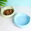 Pet Food Bowl 3-D Cat Ear Dog Food Bowl Pet Feeding Bowl Dog Food Storage Bowl Anti-Skid Stable Base Dogs Pet Dishware