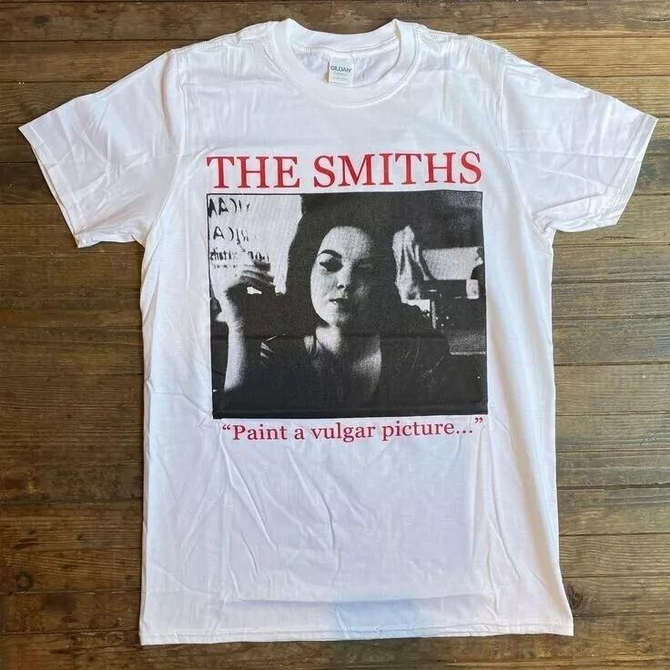 The Smiths Нарисуй Вульгарную Картину В Винтажном Стиле 90-х Футболка Унисекс M