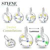Charm Bead Charms Plata Originales Twelve Constellations Bead Charms for Charm Bead Charms copper Bracelets Jewellery Making Womens Gift