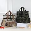 Camouflage Double-Layer Insulated Picnic & Camping Bag - Large Capacity Crossbody Thermos Bag