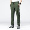 Summer Black Plus Size Quick-Dry Long Pants - Men's & Women's Casual Loose Fit, Breathable.