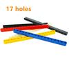 1x17 Thick Hole Arm Liftarm Assembles Particles Car Robot Educatinoal Building Blocks DIY Technical Construction Toys