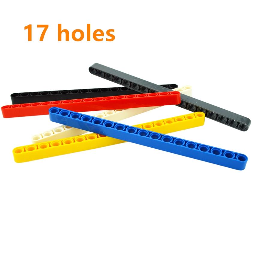 1x17 Thick Hole Arm Liftarm Assembles Particles Car Robot Educatinoal Building Blocks DIY Technical Construction Toys