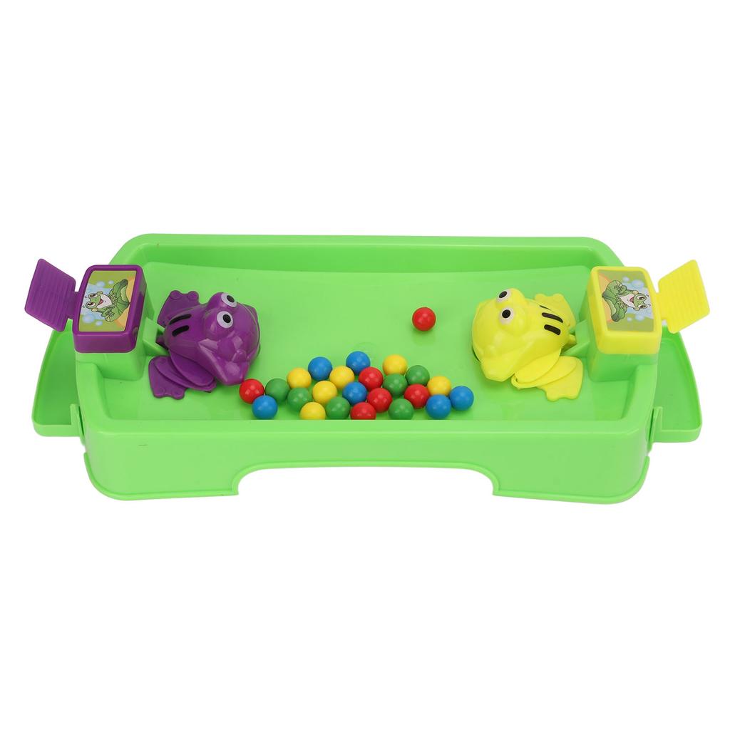 Hungry Frog Game Feeding Frog Ball Plastic Swallowing Beads Family Board Parent Child Interactive