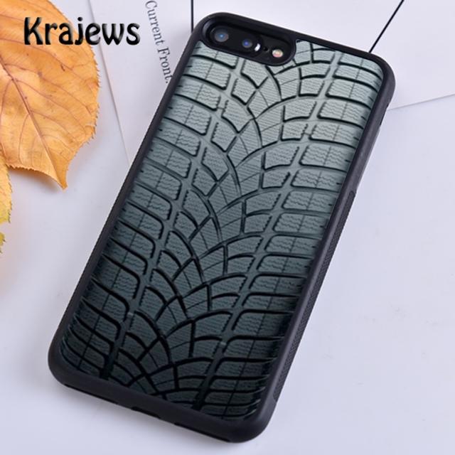 Car Tire Tyre Tread skin For iPhone 17 Air 16 Phone Case Cover 15 14 plus 12 pro max coque Shell Fundas