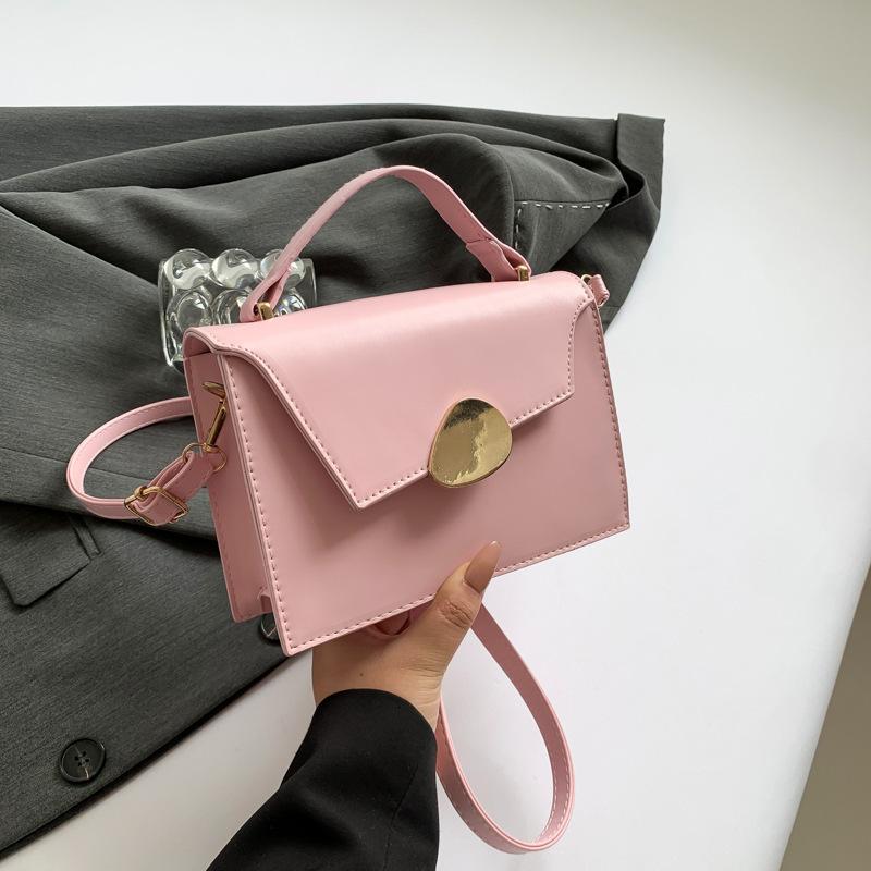 Simple Fashion Messenger Bag Casual Trend Small Square Bag Fashion Handbag 2025 Summer New Fashion Shoulder Bag