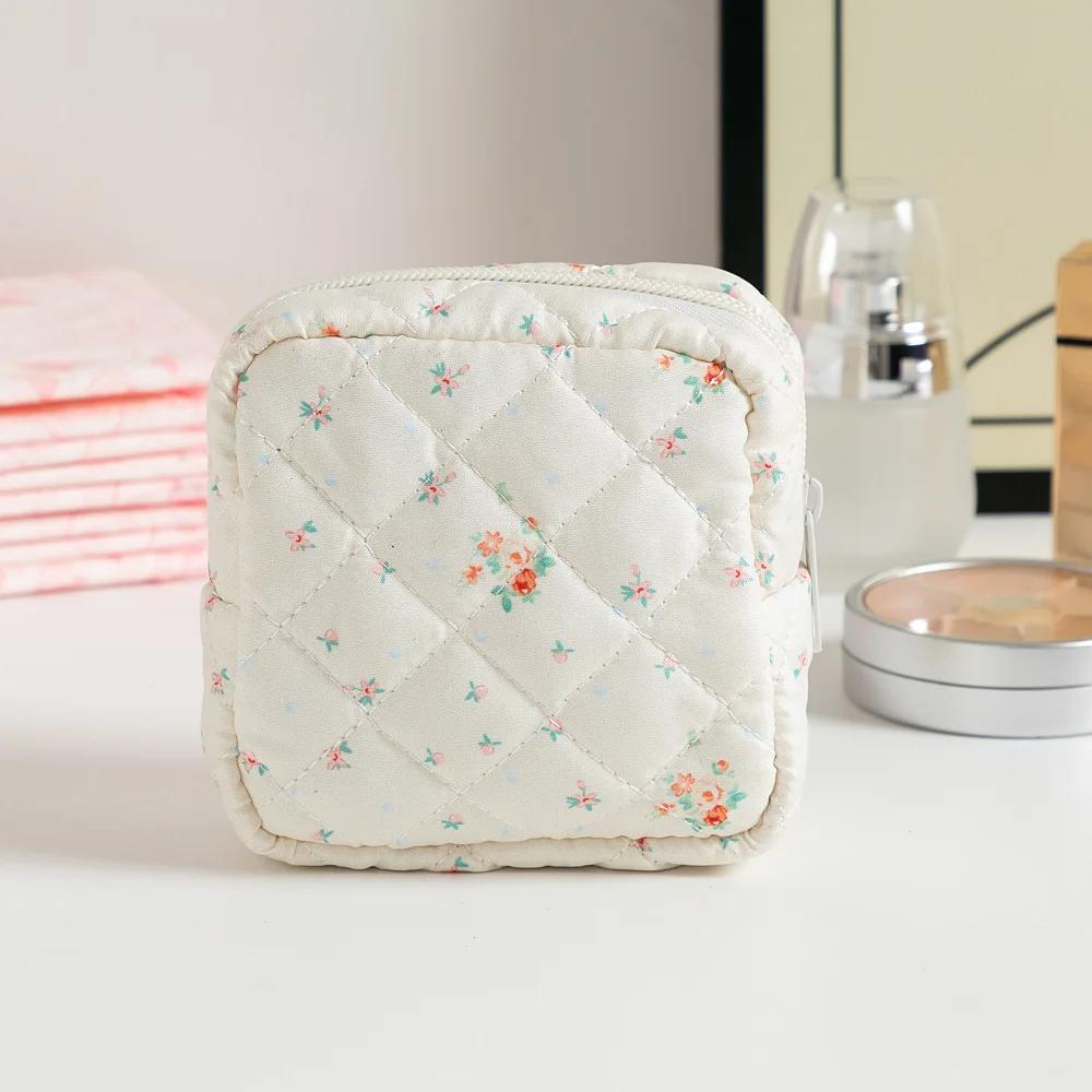 Korean Sanitary Napkin Storage Bags Girls Cartoon Physiological Period Tampon Organiser Bag Mini Bag Coin Purse