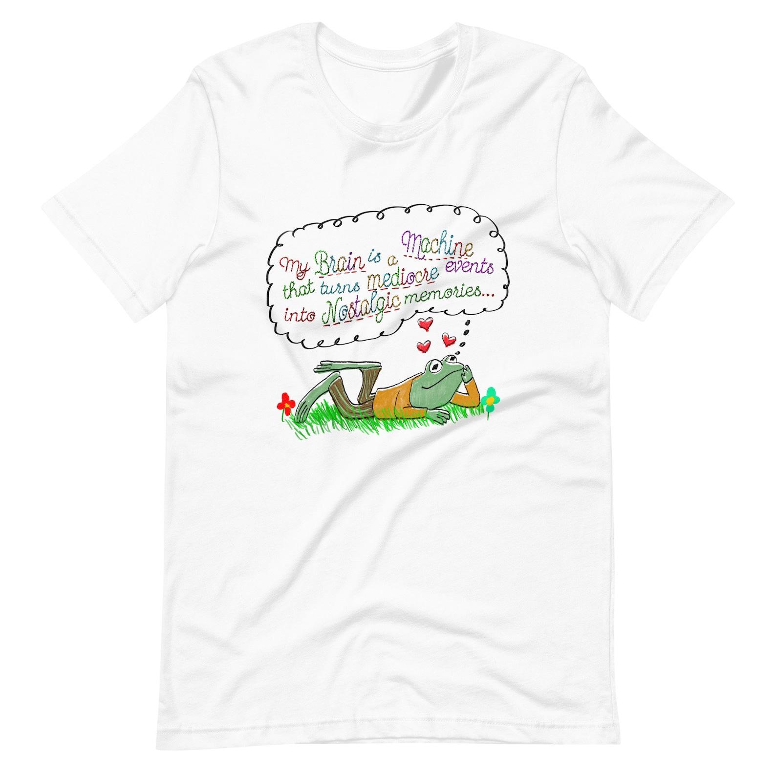 Nostalgia on the Brain Unisex t-shirt 2XL