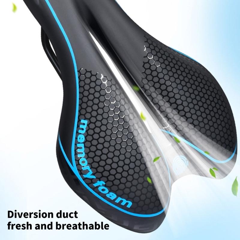High Elasticities Breathable Bicycles Seated Cover Antislip Mountain Bike Saddles for Commuting Fitness Cycling