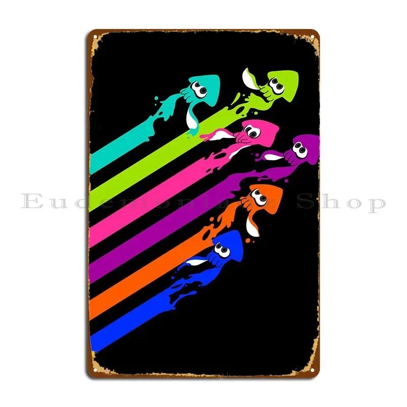 Splatcolors Metal Plaque Poster Garage Club Printing Garage Personalized Pub Plates Tin Sign Poster 20x30cm(7.8x11.8inch)