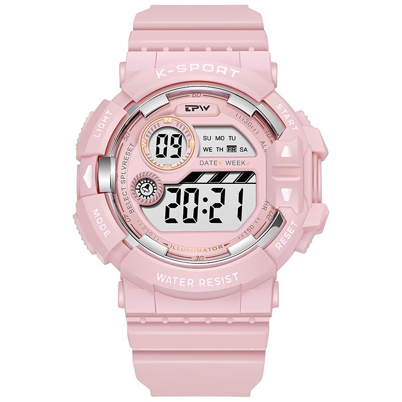 TPW Luminous Multi-functional Waterproof Sport Watch for Kids and Adults One Size