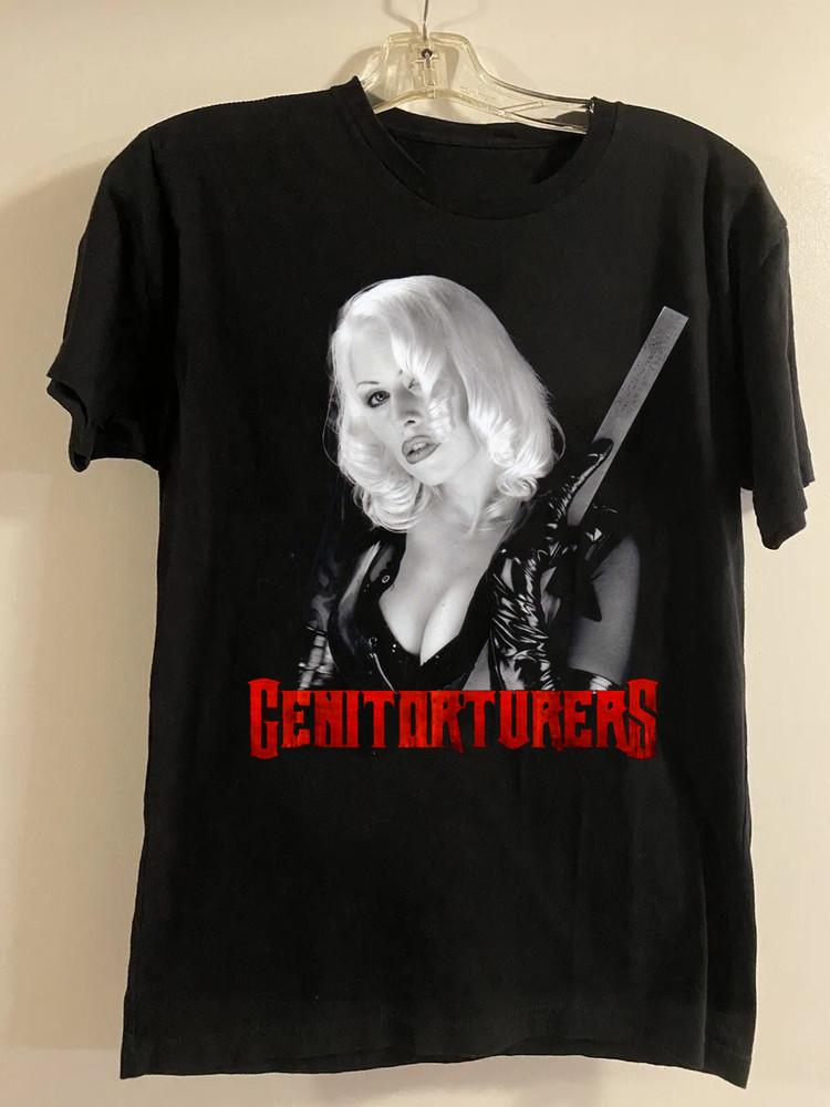 Трендовая Металлическая Группа Genitorturers Черная Футболка с Коротким Рукавом Размеры S-4XL BL205 Унисекс Футболка L