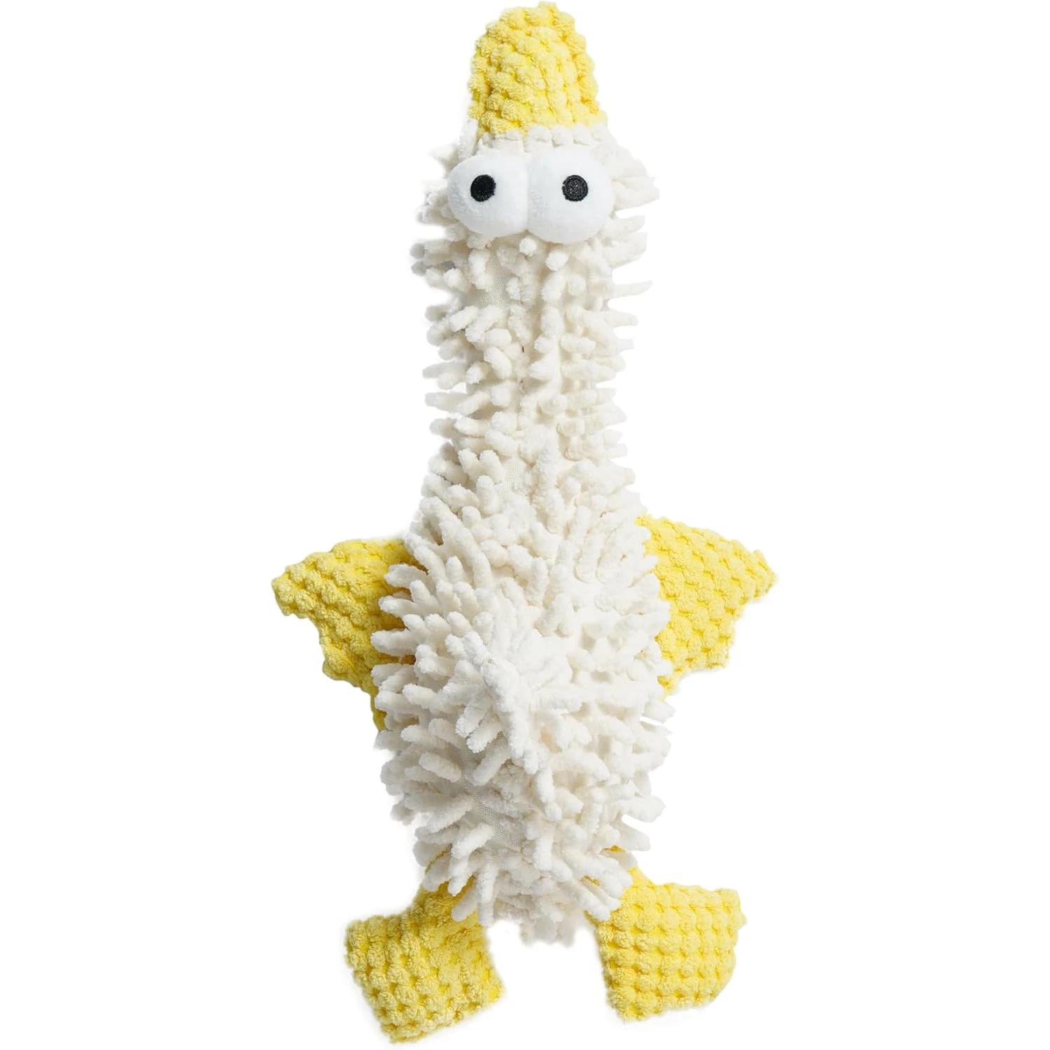 

Squeaky Dog Toys for Large Medium Small Dogs Plush Durable Chew Toys with Crinkle Sound Cute Puppy Stuffed XS