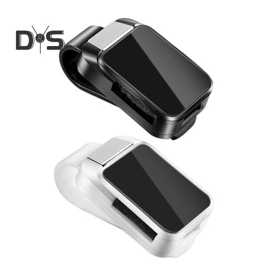 Clip universal pentru vizor auto, suport pentru ochelari de soare cu o singură mână, cu prindere, clip pentru ochelari de soare în siguranță, organizator auto multifuncțional pentru carduri, ochelari de soare