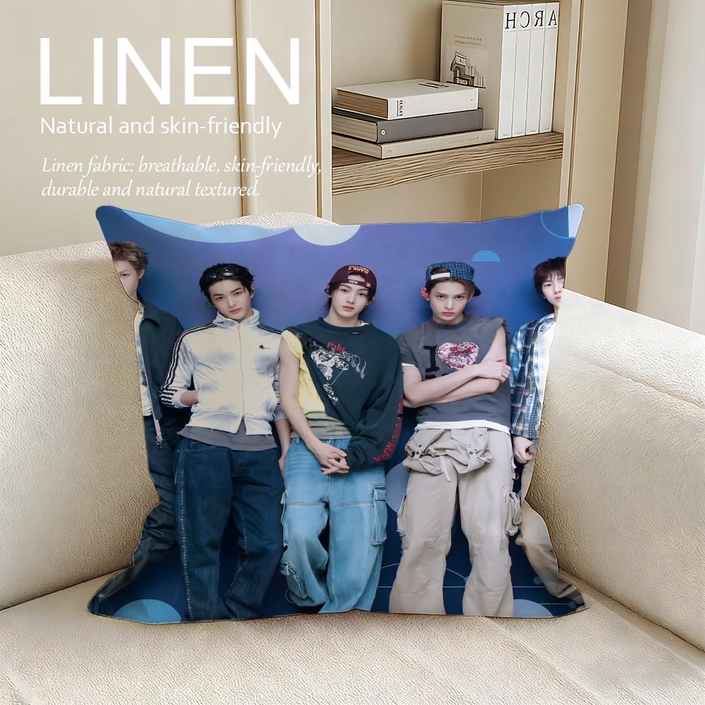 Cute CORTIS Cushion Cover Pillowcase Set Pcs x x Breathable Washable Sofa Cushion Cover