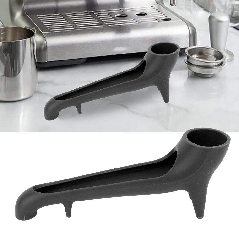 Food Grade Silicone Long Water Funnel Gray Color Coffee Machine Funnel Water Tank Access