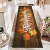 Autumn Pumpkin Fall Hallway Runner Rugs Home Decor Carpet for Living Room Non-slip Bedroom Floor Mat Laundry Room Area Rugs